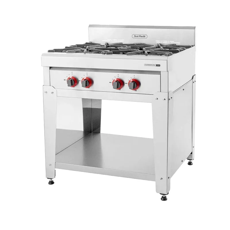 Anafe Industrial 4 Hornallas - Línea 700