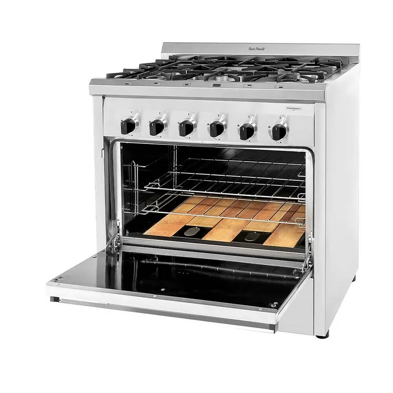 Cocina Industrial 4 Hornallas y Plancha