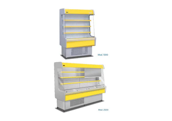 Exhibidora Abierta Lácteos Frider