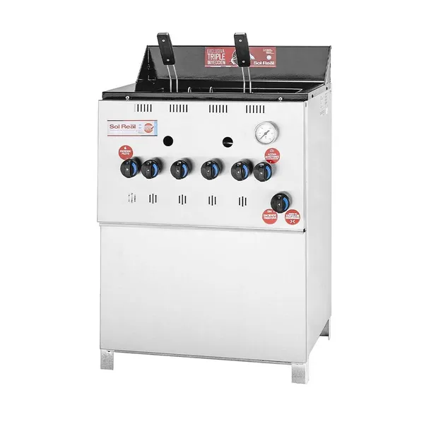 Freidora 33 Litros Triple Inyección