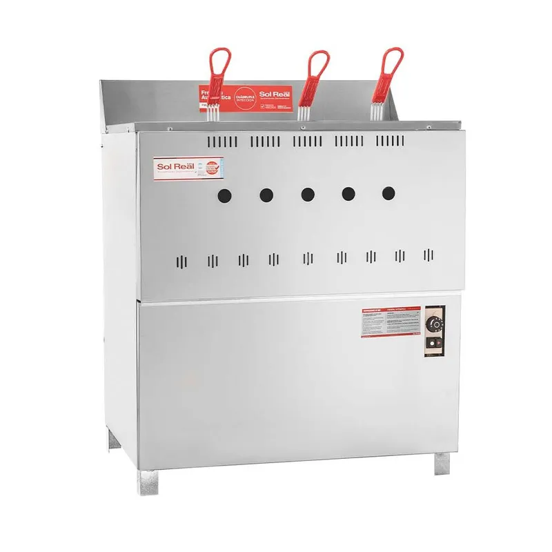 Freidora Industrial 42 Litros Triple Inyección Automática